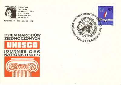 1973 [KO73 170] ŚWF - Poznań (Dzień ONZ)